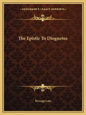 The Epistle To Diognetus 1162882050 Book Cover