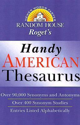 Random House Roget's Handy American Thesaurus 0375707441 Book Cover
