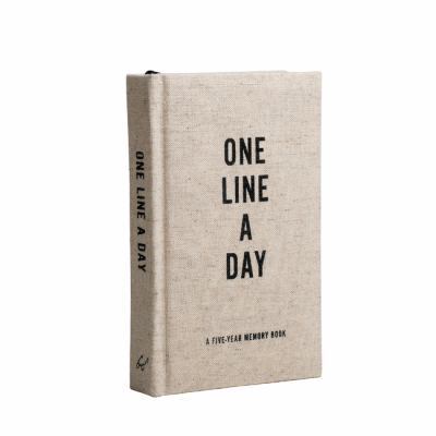 Canvas One Line a Day: A Five-Year Memory Book 1452174792 Book Cover