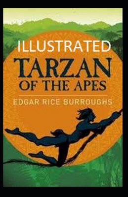 Paperback Tarzan of the Apes Illustrated Book