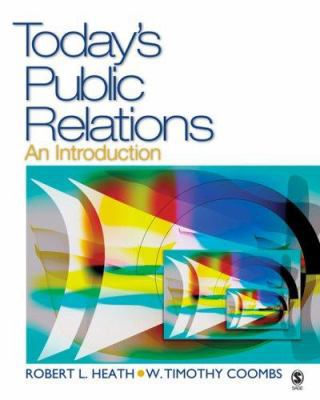 Today&#8242;s Public Relations: An Introduction 1412926351 Book Cover