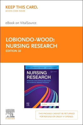 Nursing Research Elsevier eBook on Vitalsource ... 0323762948 Book Cover