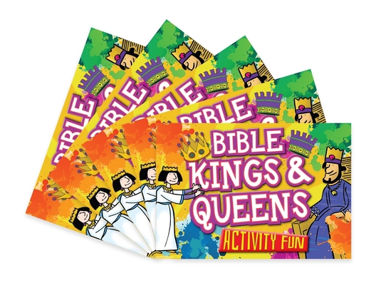 Bible Kings & Queens Activity Fun: 5 Pack 178128430X Book Cover