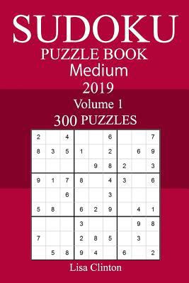 300 Medium Sudoku Puzzle Book 2019 1720301069 Book Cover