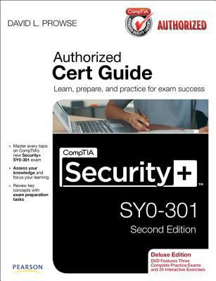 CompTIA Security+ SY0-301 Cert Guide 0789748274 Book Cover