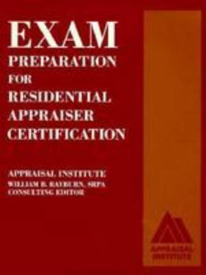 Exam Preparation for Residential Appraiser Cert... 0793101123 Book Cover