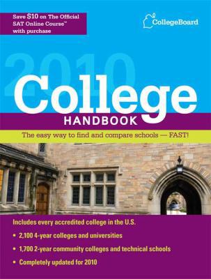 College Handbook 0874478464 Book Cover