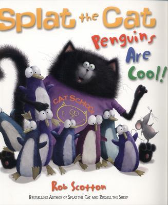 Splat the Cat - Penguins are Cool! 0007498195 Book Cover