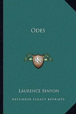 Odes 1162954493 Book Cover