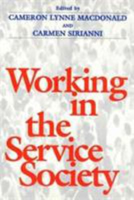 Working in Service Society 1566394805 Book Cover