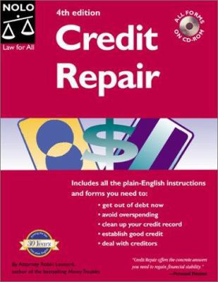 Credit Repair [With Disk] 0873375653 Book Cover