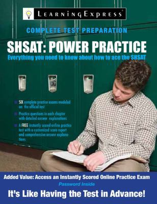 SHSAT: Power Practice 157685776X Book Cover