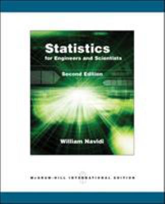 Statistics for Engineers and Scientists, Intern... 0071102221 Book Cover