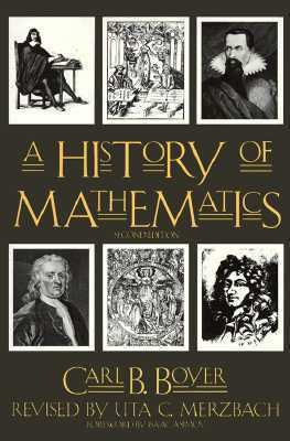 A History of Mathematics 0471543977 Book Cover