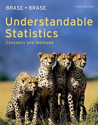 Understandable Statistics: Concepts and Methods 0840048386 Book Cover