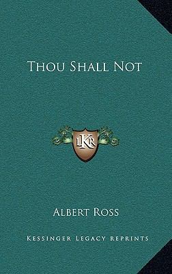 Thou Shall Not 1163382043 Book Cover