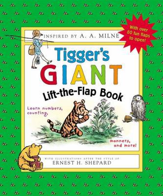 Tigger's Giant Lift-The-Flap Book 0525463992 Book Cover