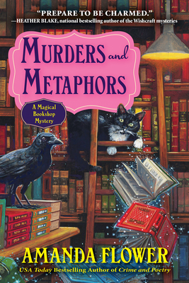 Murders and Metaphors: A Magical Bookshop Mystery 1643859846 Book Cover