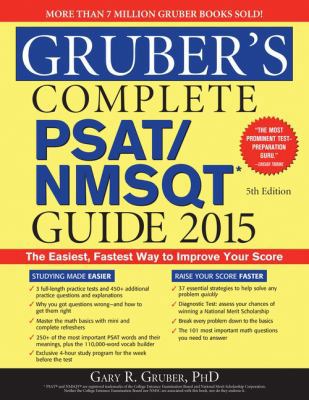 Gruber's Complete PSAT/NMSQT Guide 2015 1402295707 Book Cover