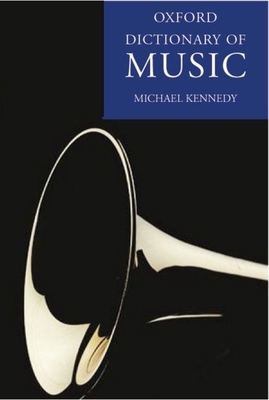 The Oxford Dictionary of Music 0198614594 Book Cover