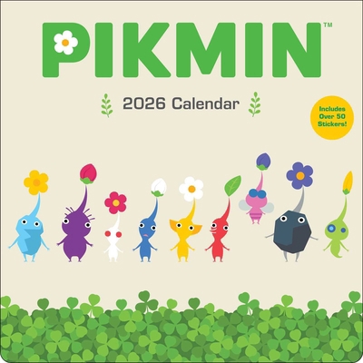 Pikmin 2026 Wall Calendar with Over 50 Bonus St... 1419784927 Book Cover