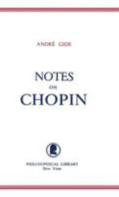 Notes on Chopin 0802205879 Book Cover