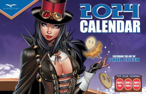 Paperback 2024 Zenescope Entertainment Cereal Box Cosplay Calendar Book
