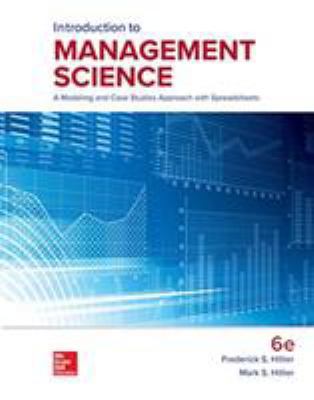 Introduction to Management Science: A Modeling ... 1259918920 Book Cover