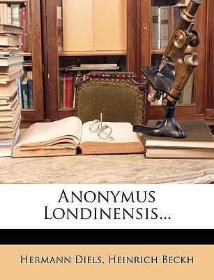 Anonymus Londinensis... [German] 1148366016 Book Cover