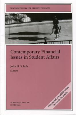 Contemporary Financial Issues in Student Affair... 0787971731 Book Cover