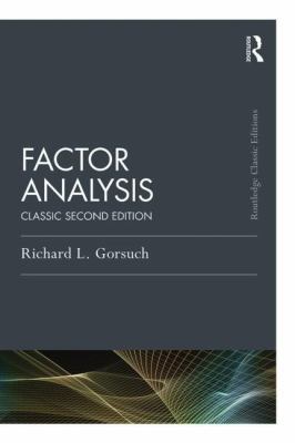 Factor Analysis: Classic Edition 1138831999 Book Cover