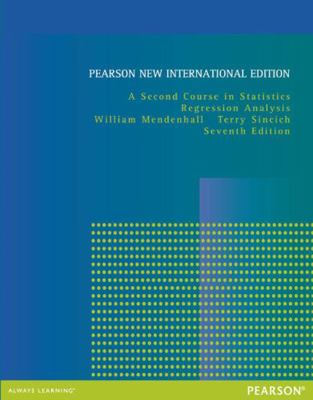 A Second Course in Statistics: Pearson New Inte... 1292042907 Book Cover