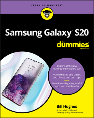 Samsung Galaxy S20 for Dummies 1119680492 Book Cover