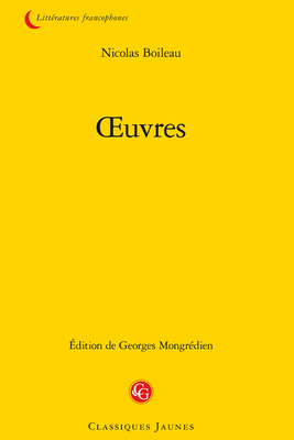 Oeuvres [French] 2812416106 Book Cover