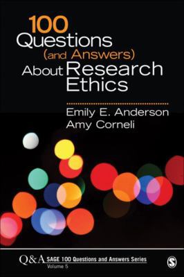 100 Questions (and Answers) About Research Ethics 150634870X Book Cover