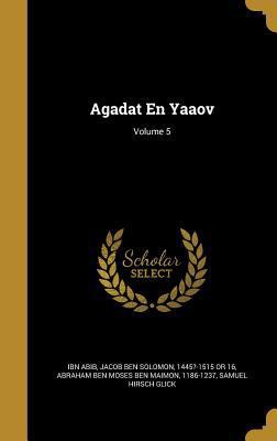 Agadat En Yaaov; Volume 5 1360143408 Book Cover