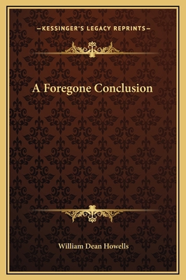 A Foregone Conclusion 1169271421 Book Cover