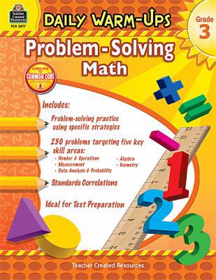 Daily Warm-Ups: Problem Solving Math Grade 3 1420635778 Book Cover