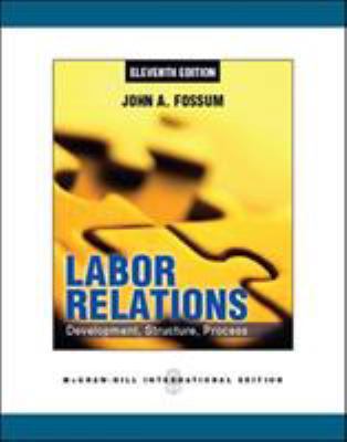 Labor Relations 007108634X Book Cover