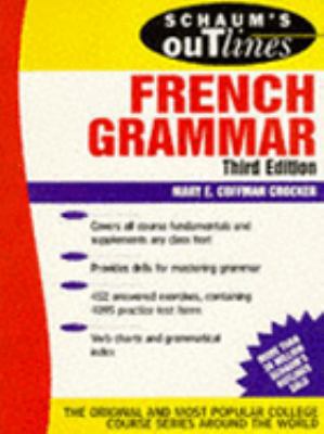 Schaum's Outline of French Grammar (Schaum's Ou... 0070138850 Book Cover