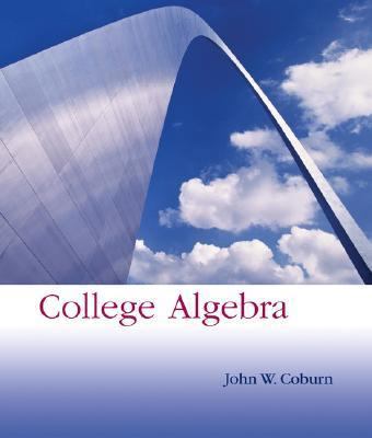 College Algebra 0073229822 Book Cover