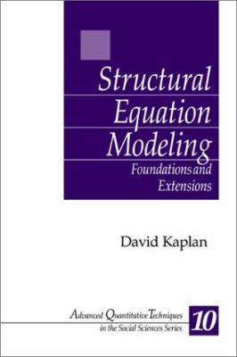 Structural Equation Modeling: Foundations and E... 0761914072 Book Cover
