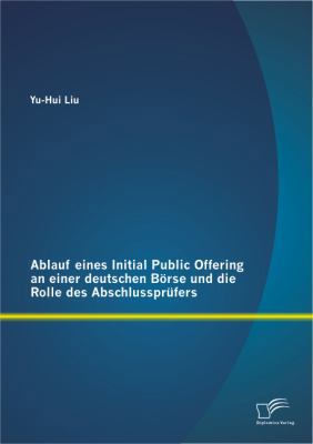 Ablauf eines Initial Public Offering an einer d... [German] 3842892039 Book Cover