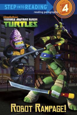 Robot Rampage! (Teenage Mutant Ninja Turtles) 0307982130 Book Cover