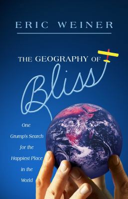The Geography of Bliss: One Grump's Search for ... [Large Print] 1602852138 Book Cover
