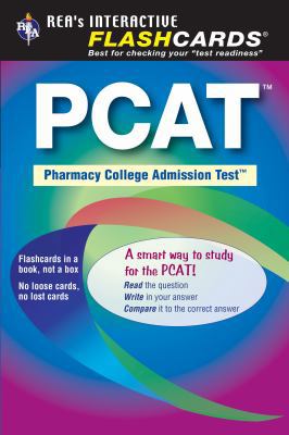 PCAT (Pharmacy College Admission Test) Flashcar... 0738607959 Book Cover