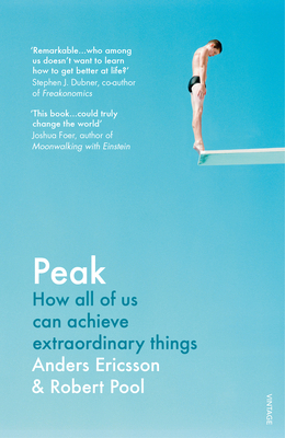 Peak: For Fans of Atomic Habits 0099598477 Book Cover