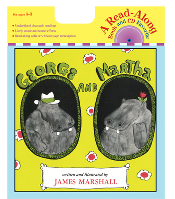 George and Martha Book & CD [With CD] 0618839518 Book Cover