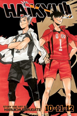 Haikyu!! (3-In-1 Edition), Vol. 4 1974752178 Book Cover