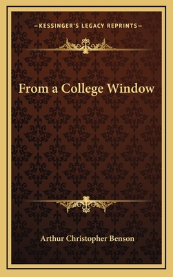 From a College Window 1163331317 Book Cover